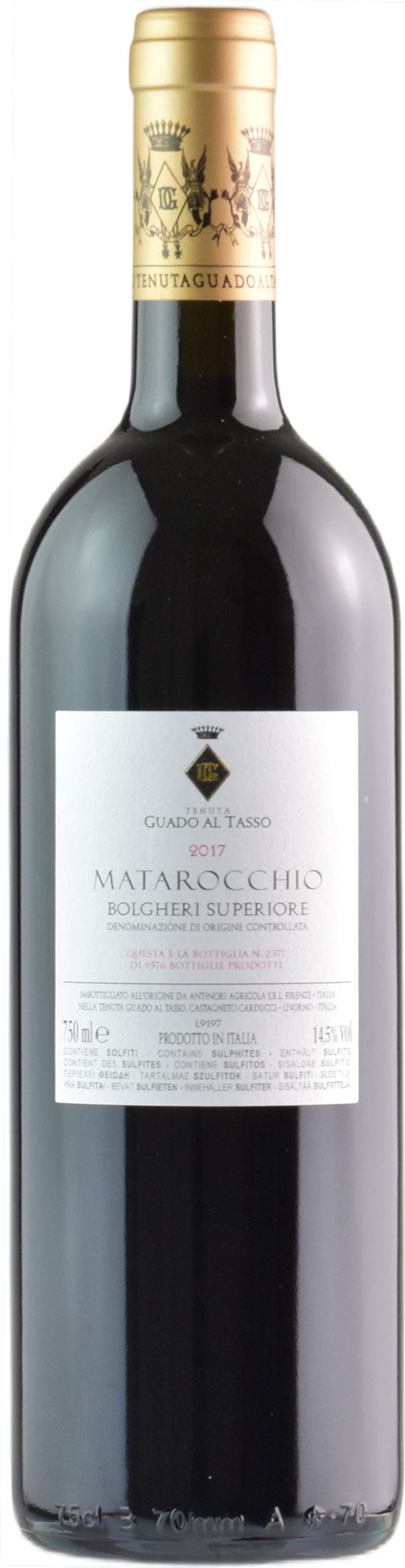 Guado al Tasso Bolgheri Superiore Matarocchio 2017