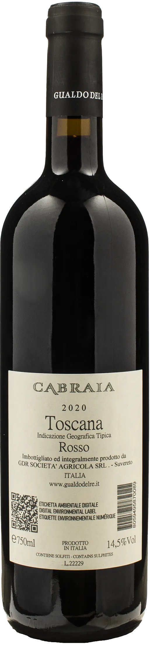 Gualdo del Re Toscana Cabraia 2020