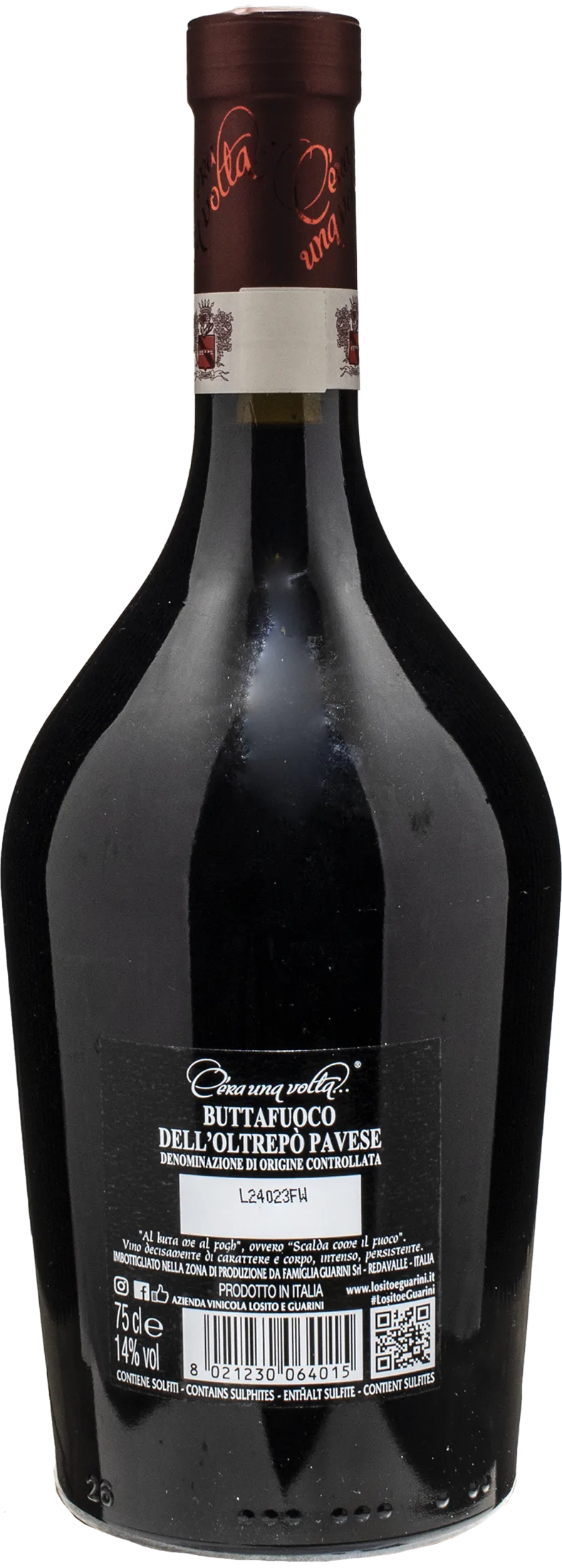 Guarini Oltrepo Pavese C’era Una Volta Buttafuoco 2021