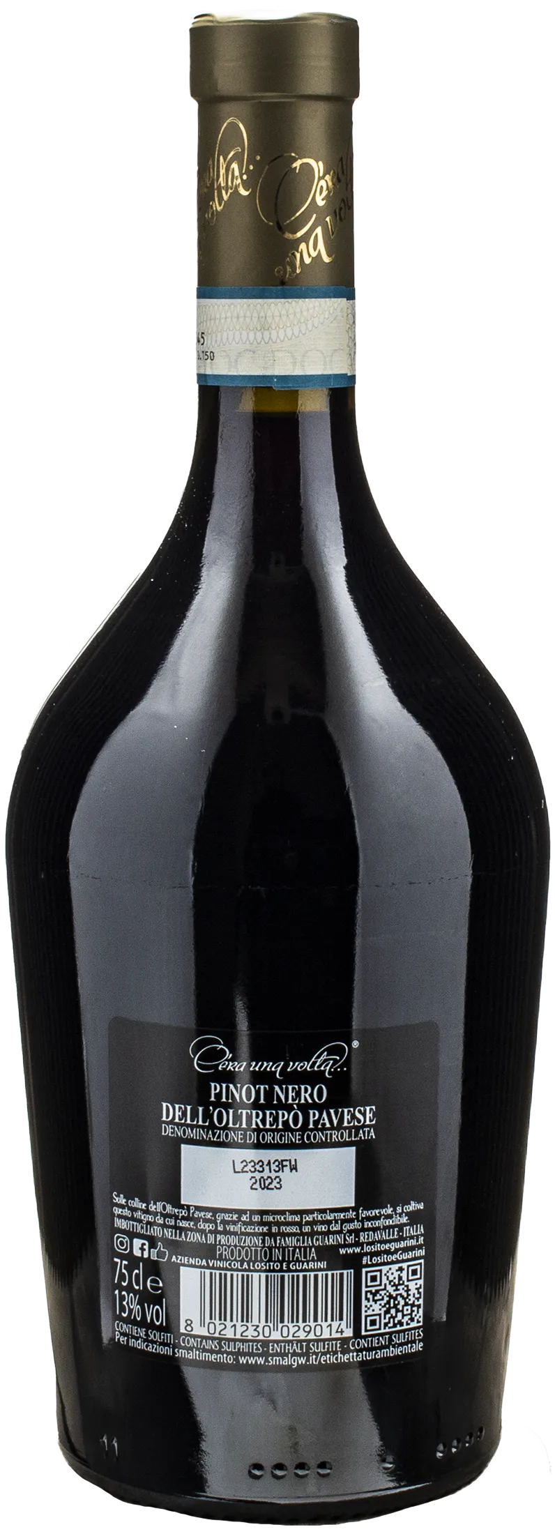 Guarini Oltrepo Pavese C’era Una Volta Pinot Noir 2023