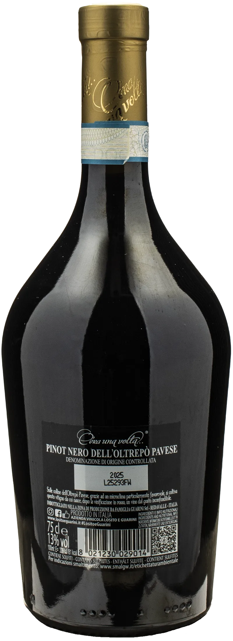 Guarini Oltrepo Pavese C’era Una Volta Pinot Noir 2025