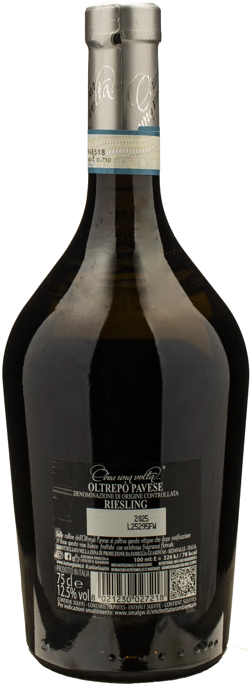 Guarini Oltrepo Pavese C’era Una Volta Riesling 2025