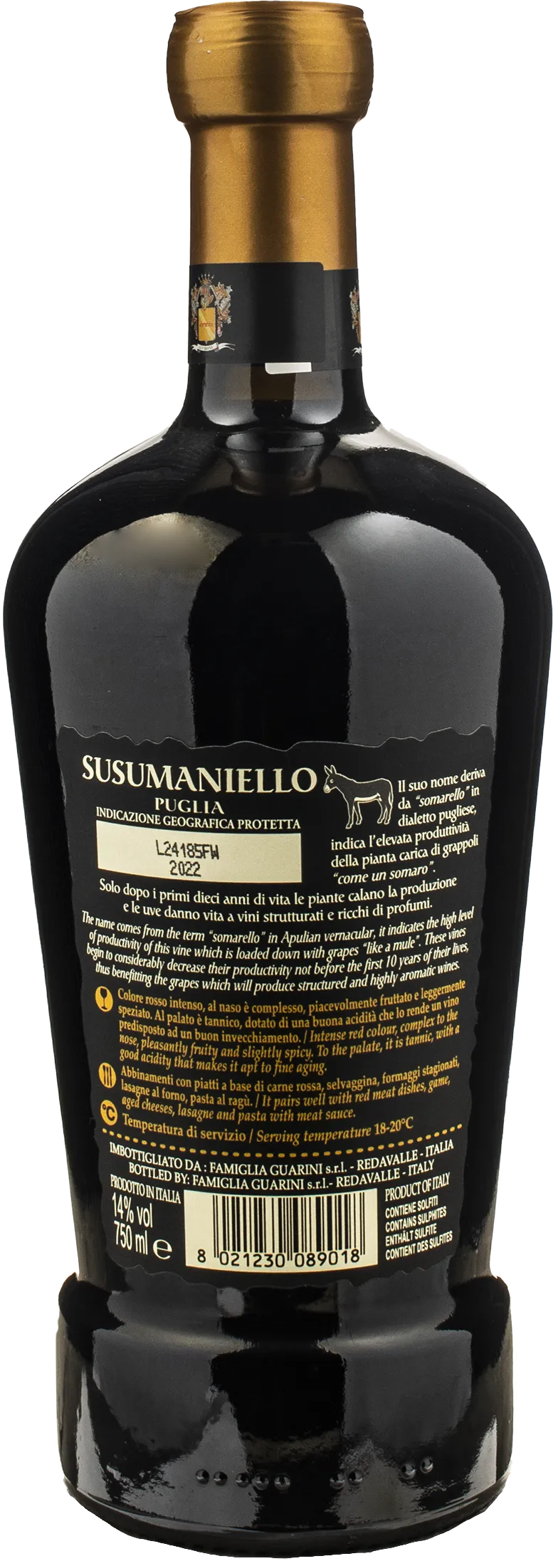 Guarini Susumaniello Puglia Selezione Luigi Guarini 2022