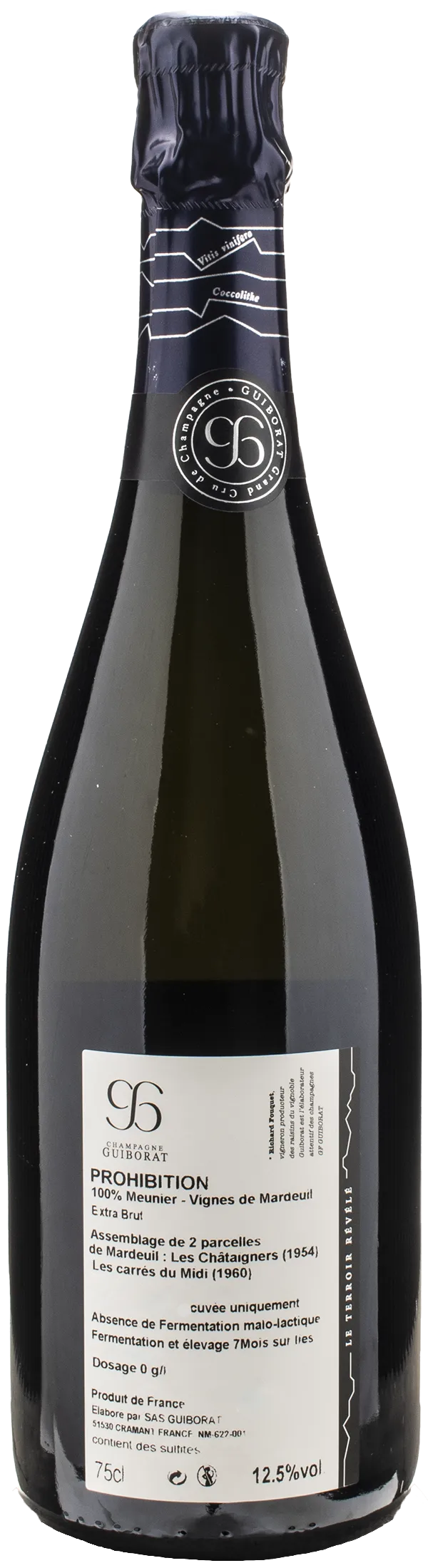 Guiborat Champagne Prohibition Extra Brut