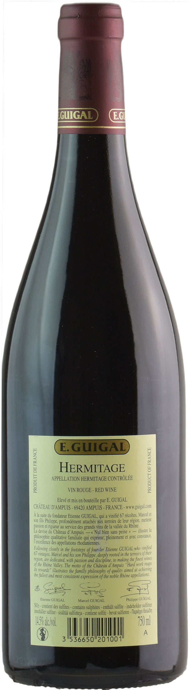 Guigal Hermitage Rouge 2018