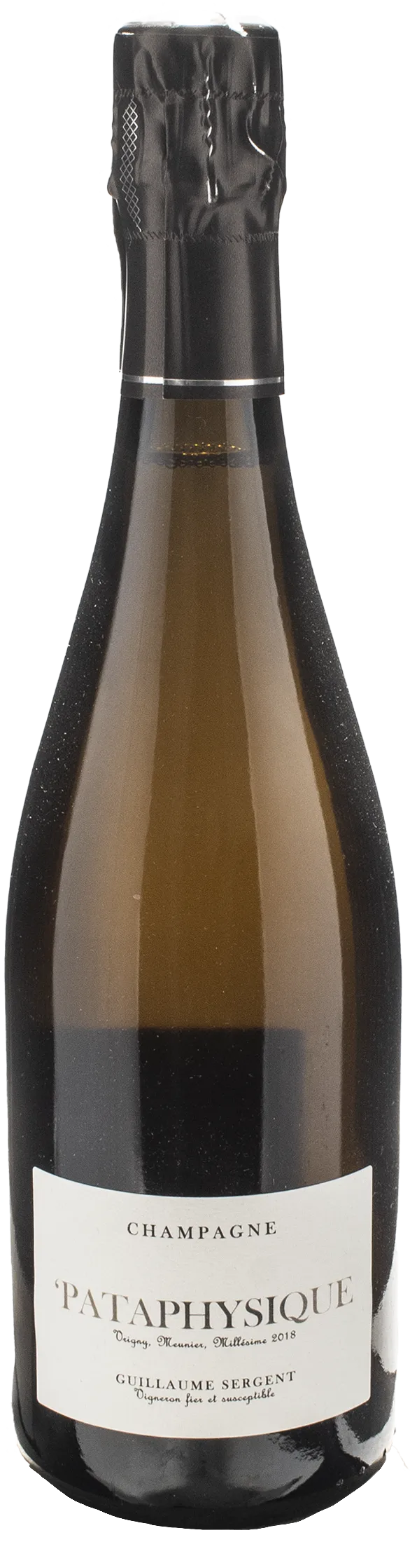 Guillaume Sergent Champagne Pataphysique Extra Brut 2018