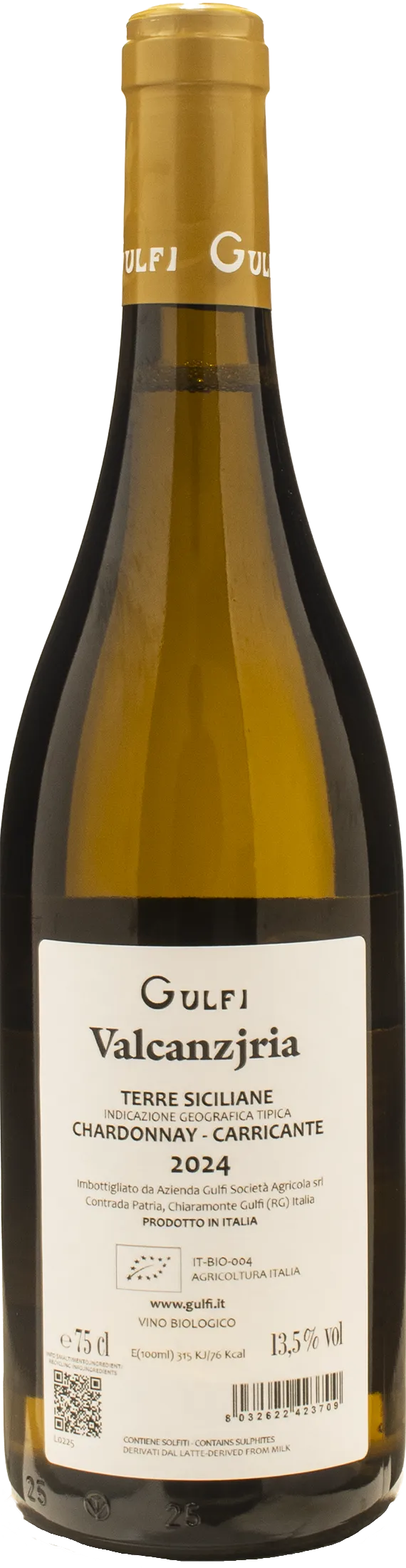 Gulfi Chardonnay Carricante Valcanzjria 2024