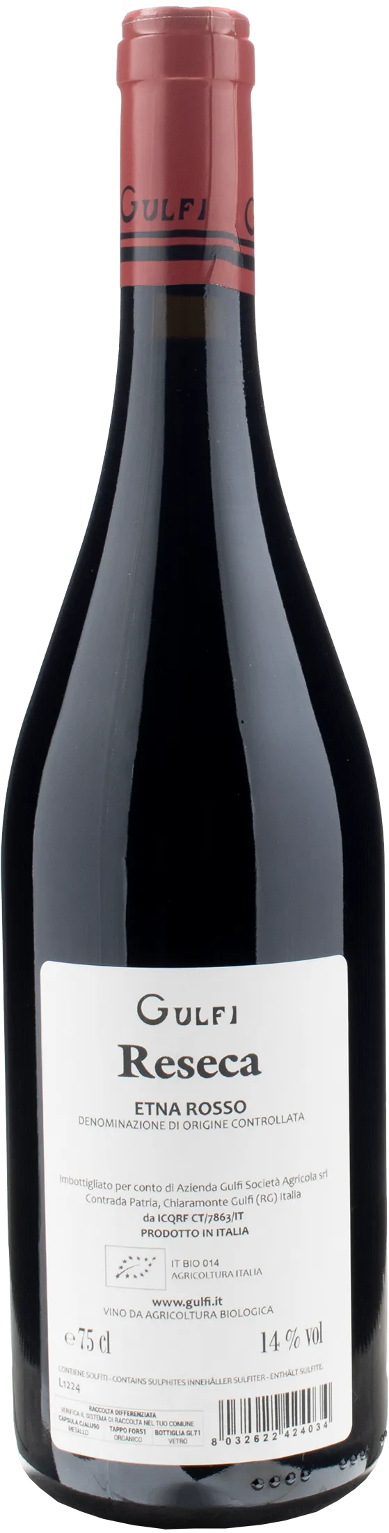 Gulfi Etna Rosso Reseca 2019