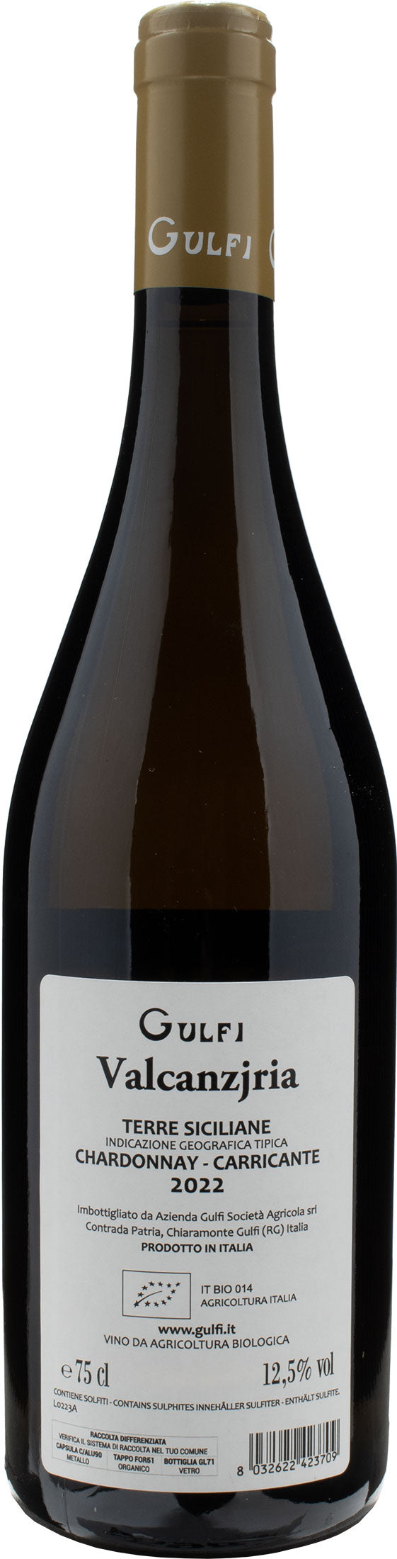 Gulfi Valcanzjria Chardonnay Carricante 2022