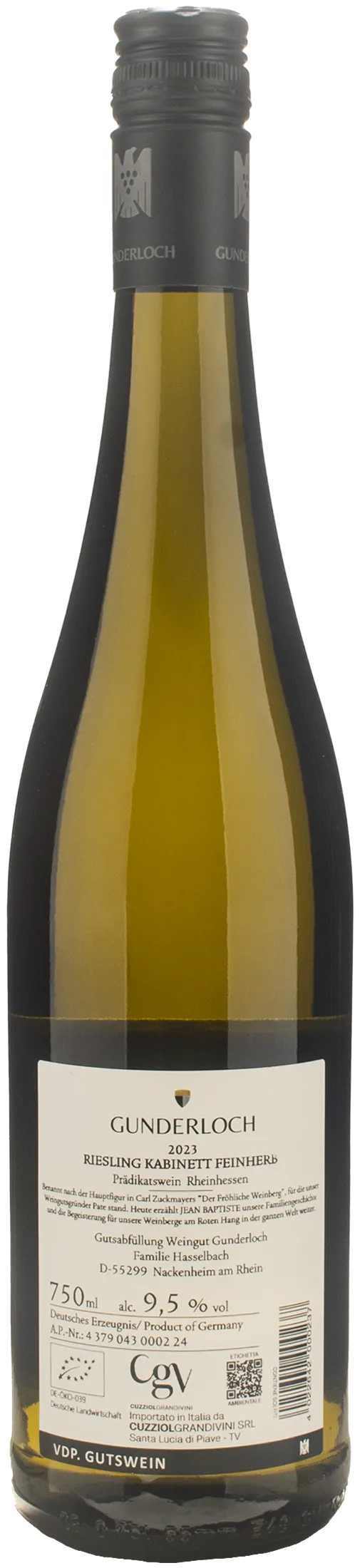 Gunderloch Riesling Kabinett Jean Baptiste 2023
