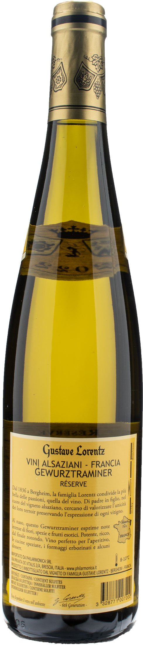 Gustave Lorentz Gewurztraminer Reserve 2022
