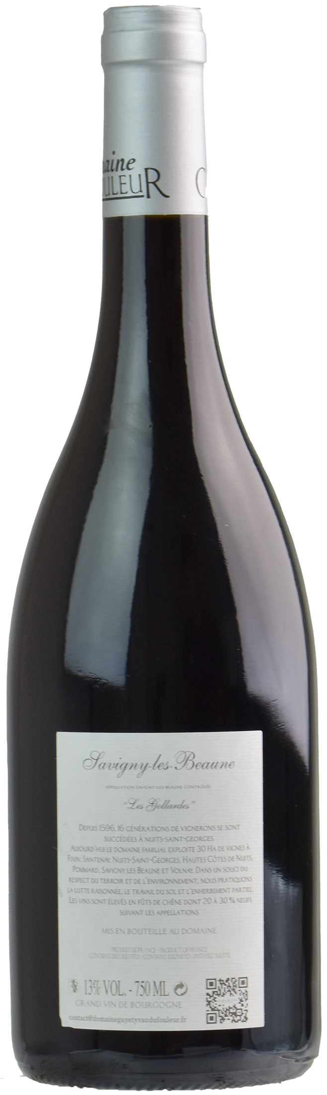 Guy et Yvan Dufouleur Savigny Les Beaune Rouge Les Gollardes 2018