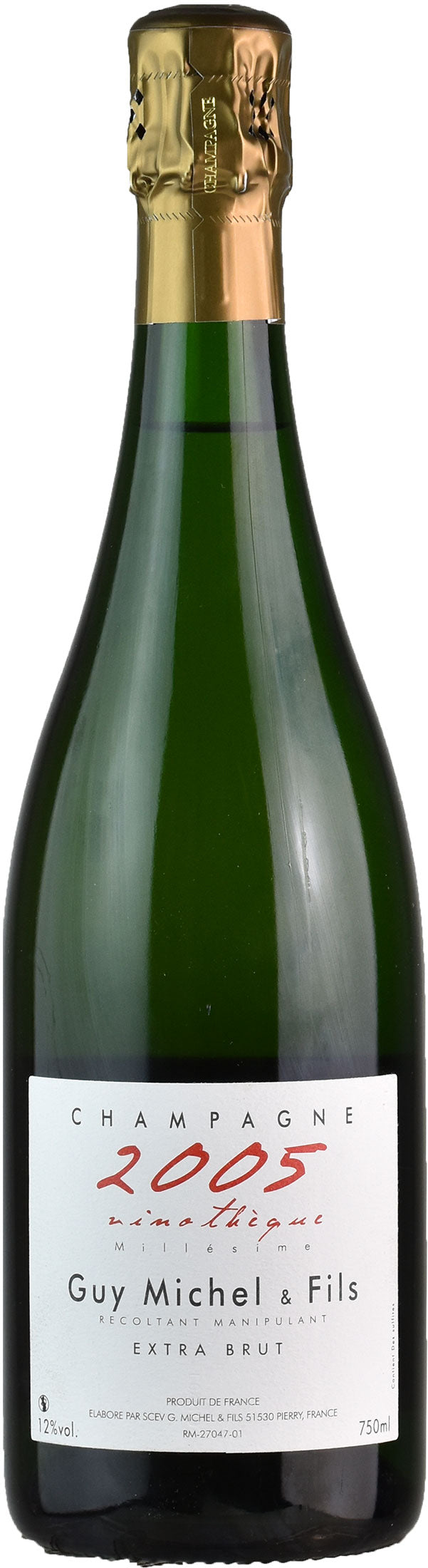 Guy Michel Champagne Millesime Extra Brut 2005