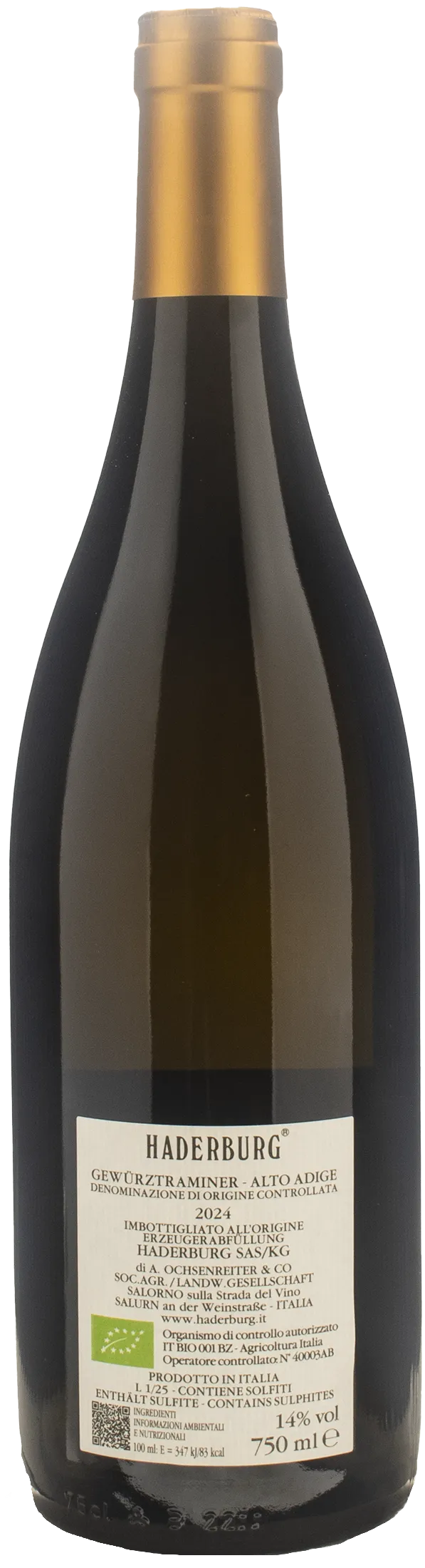 Haderburg Gewurztraminer 2024