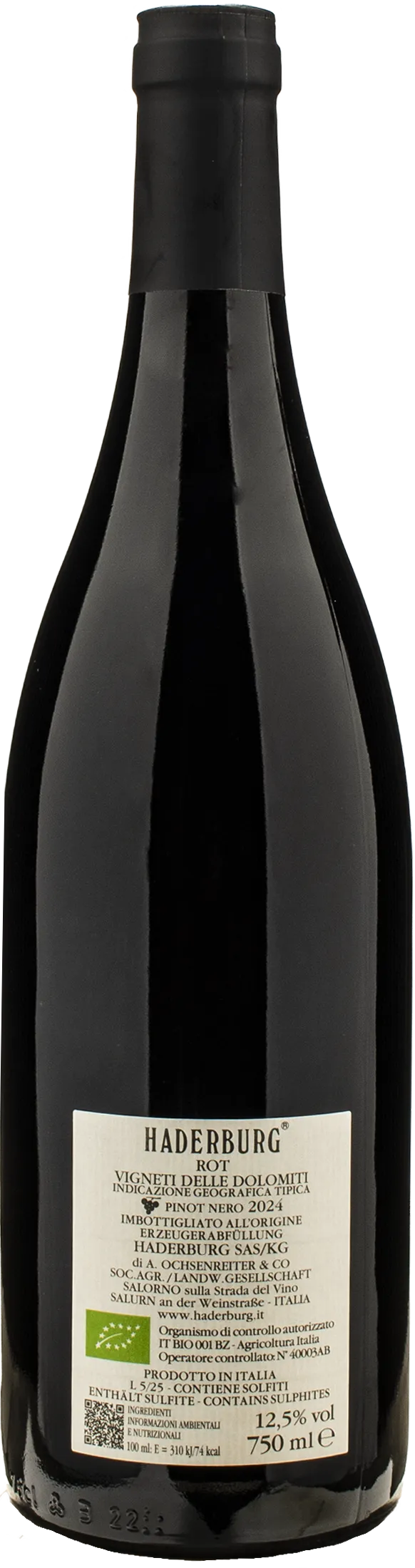 Haderburg Rot Pinot Nero 2024