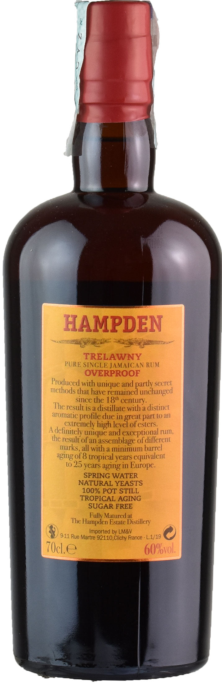 Hampden Estate Single Jamaican Rum Overproof