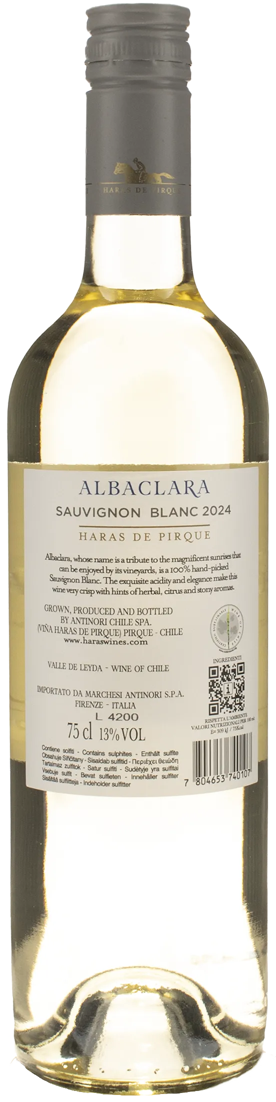 Haras de Pirque Albaclara Sauvignon Blanc 2024