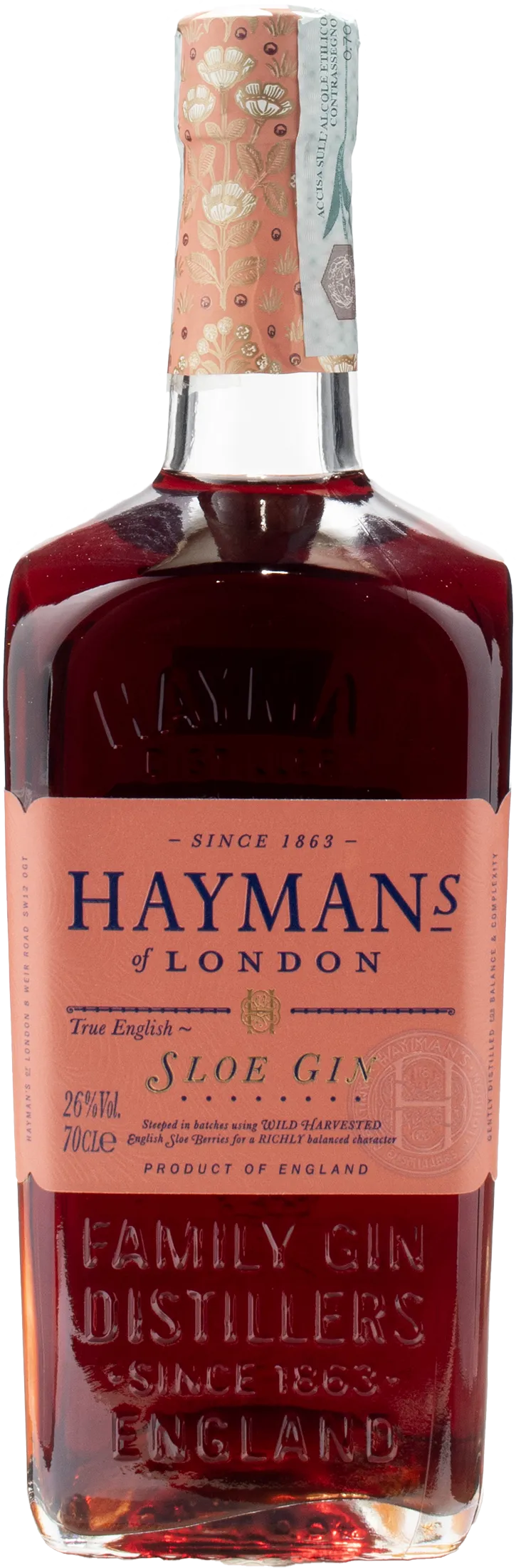 Hayman's Of London Sloe Gin 0.7L