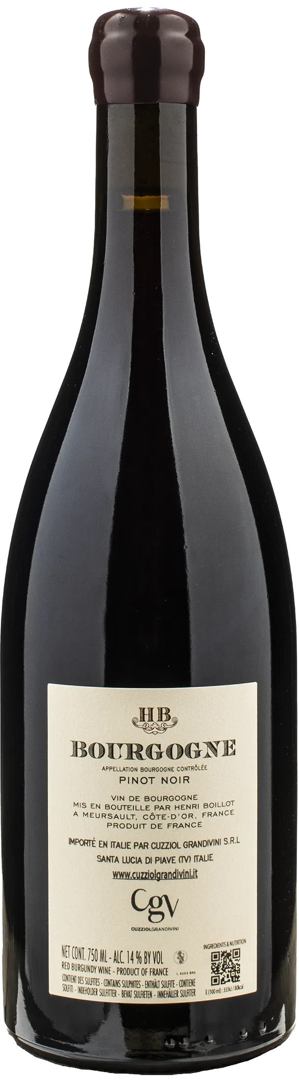 Henri Boillot Bourgogne Pinot Noir 2023