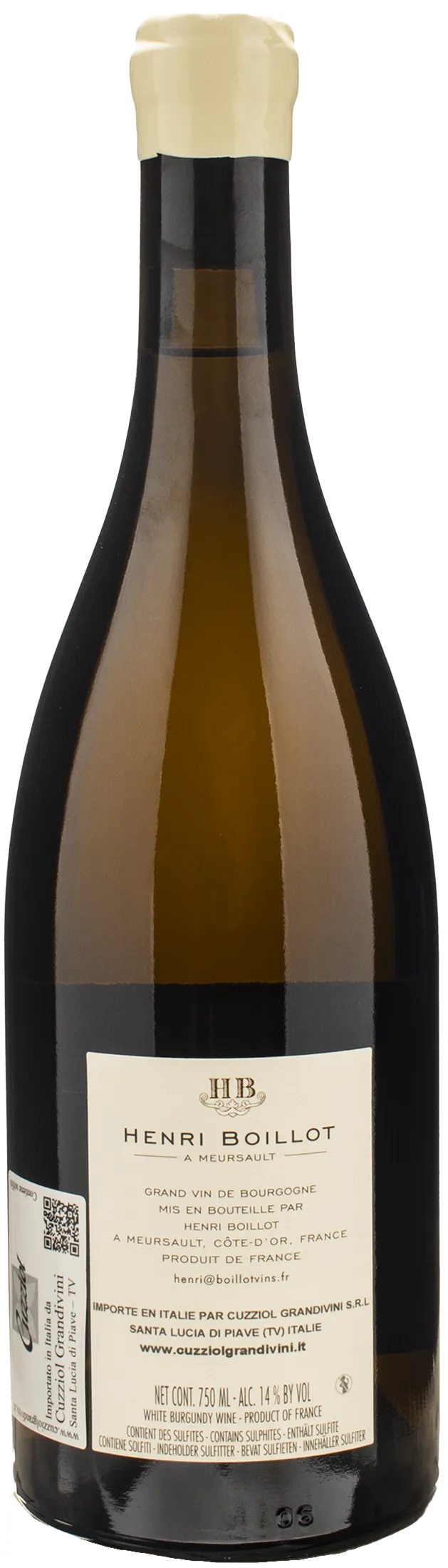 Henri Boillot Meursault 1er Cru Clos Richemont 2022