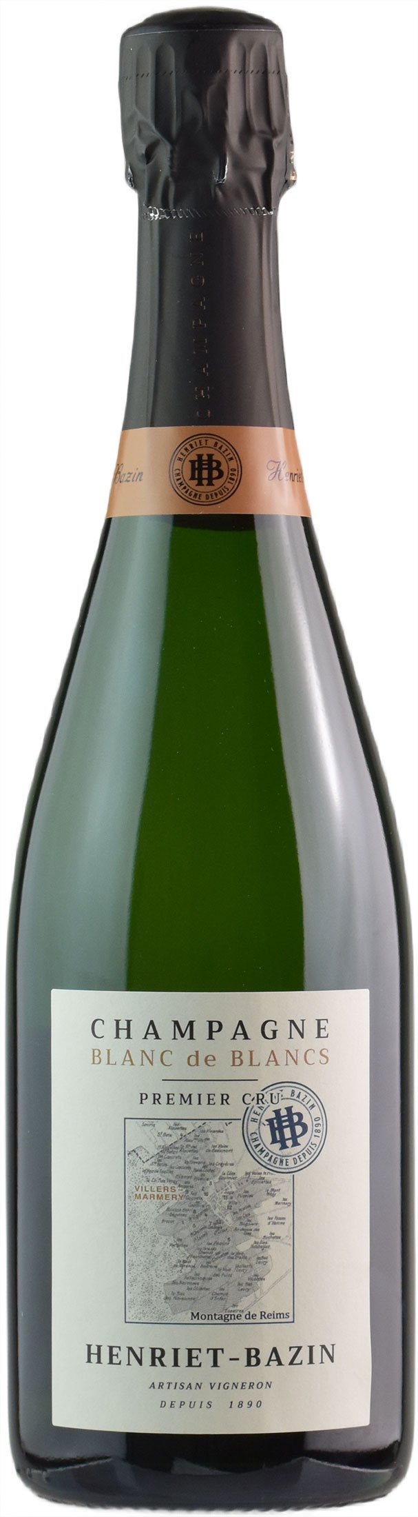 Henriet Bazin Champagne 1er Cru Blanc de Blancs Extra Brut