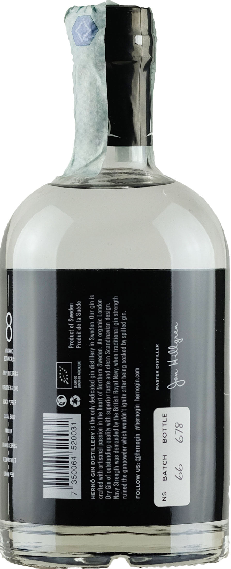 Herno Navy Strength Gin Bio 0.5L