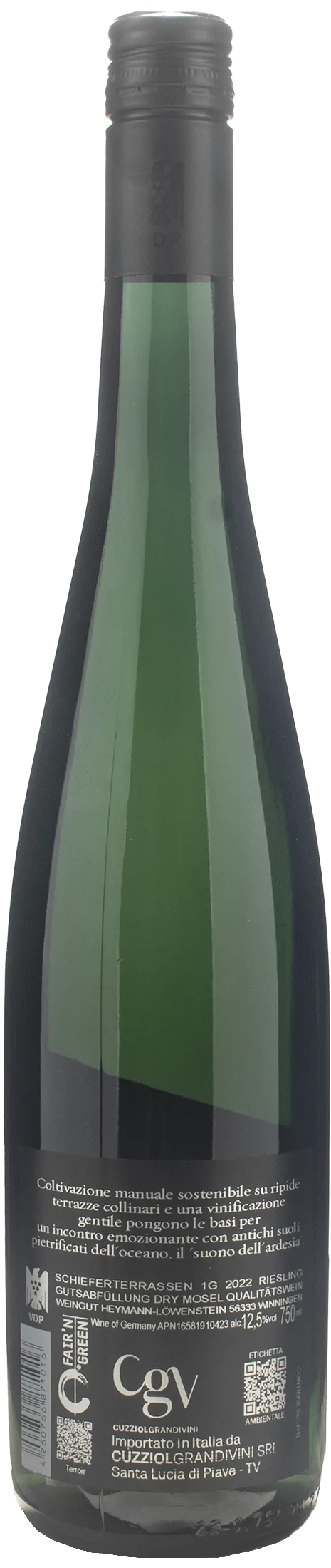 Heymann Lowenstein Schieferterrassen Erste Lage Riesling 2022