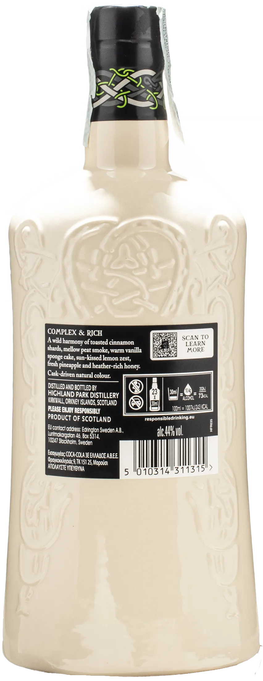 Highland Park Viking Honour Single Malt Scotch Whisky 15 Y.O.