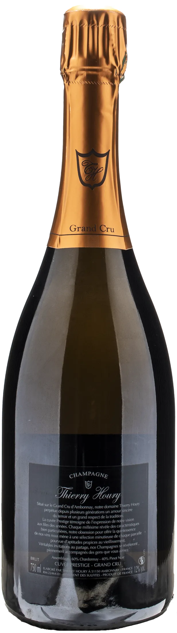 Houry Champagne Grand Cru Cuvèe Prestige Brut