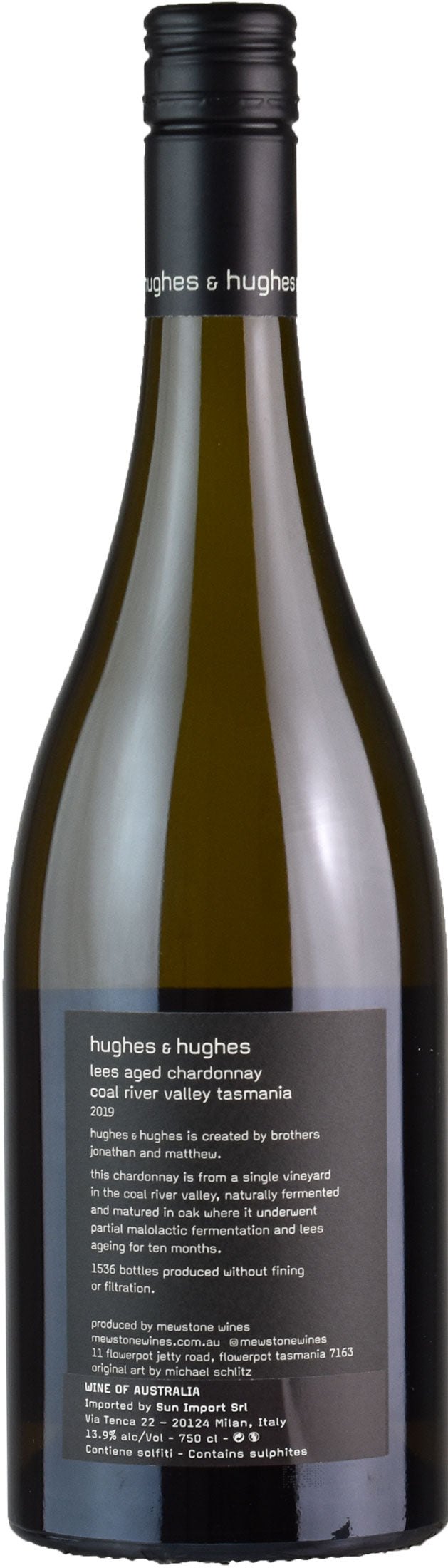 Hughes & Hughes Chardonnay Lees Aged 2019