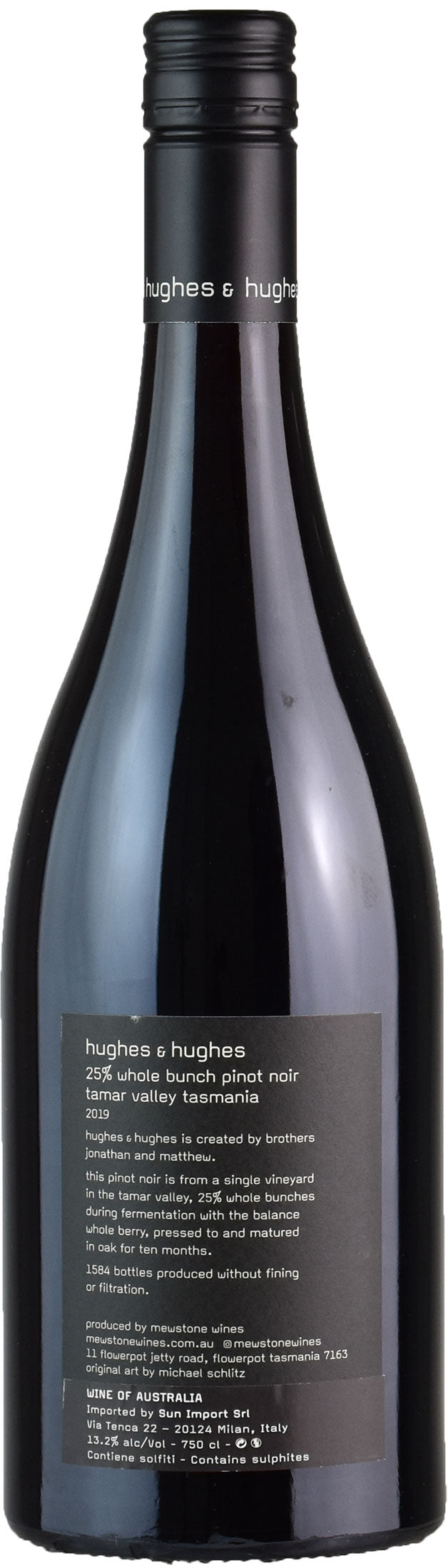 Hughes & Hughes Whole Bunches 25% Pinot Noir 2019