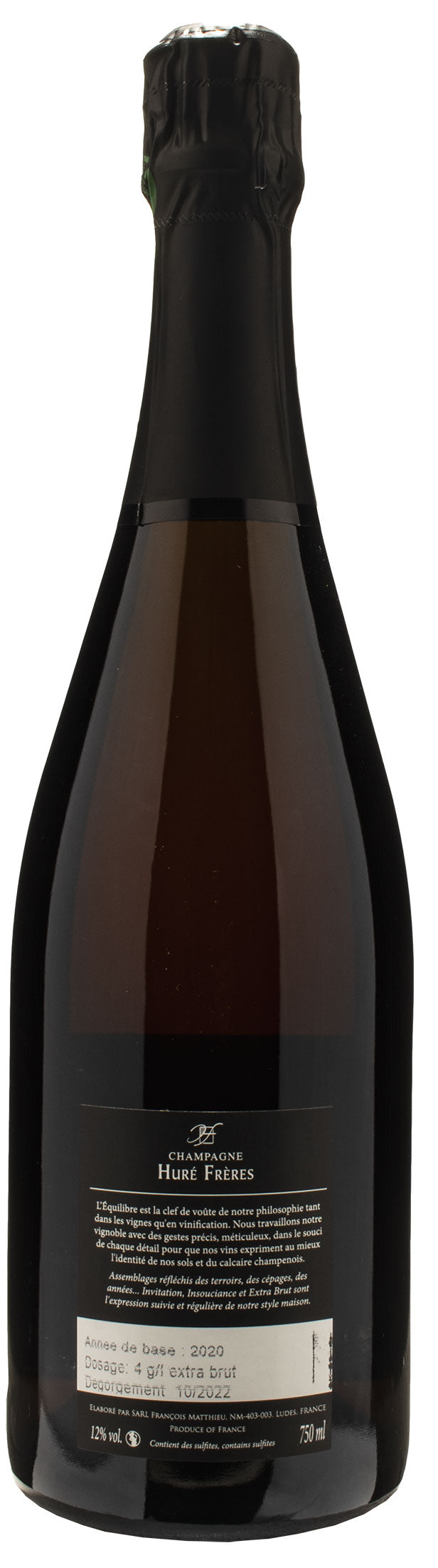 Hure Freres Champagne Insouciance Rosè Extra Brut