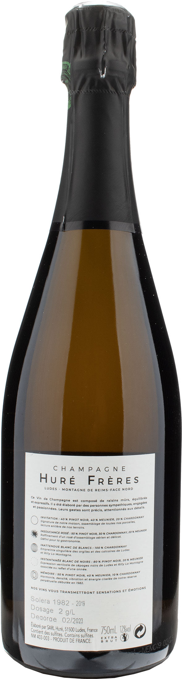 Hure Freres Champagne Memoire Extra Brut