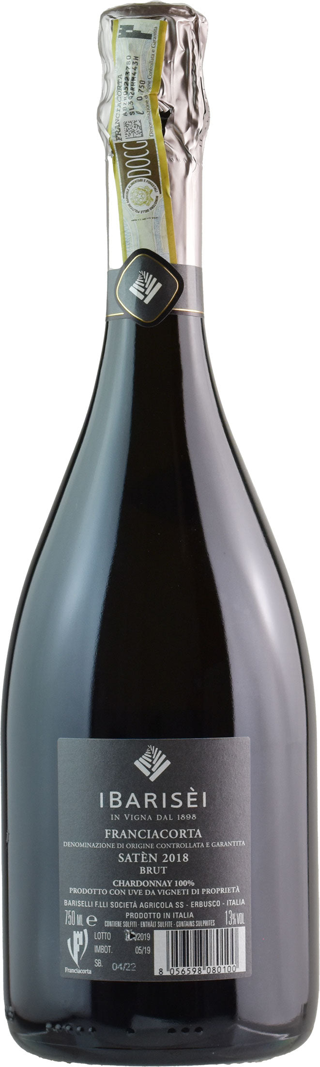 I Barisei Franciacorta Saten Brut Millesimato 2018