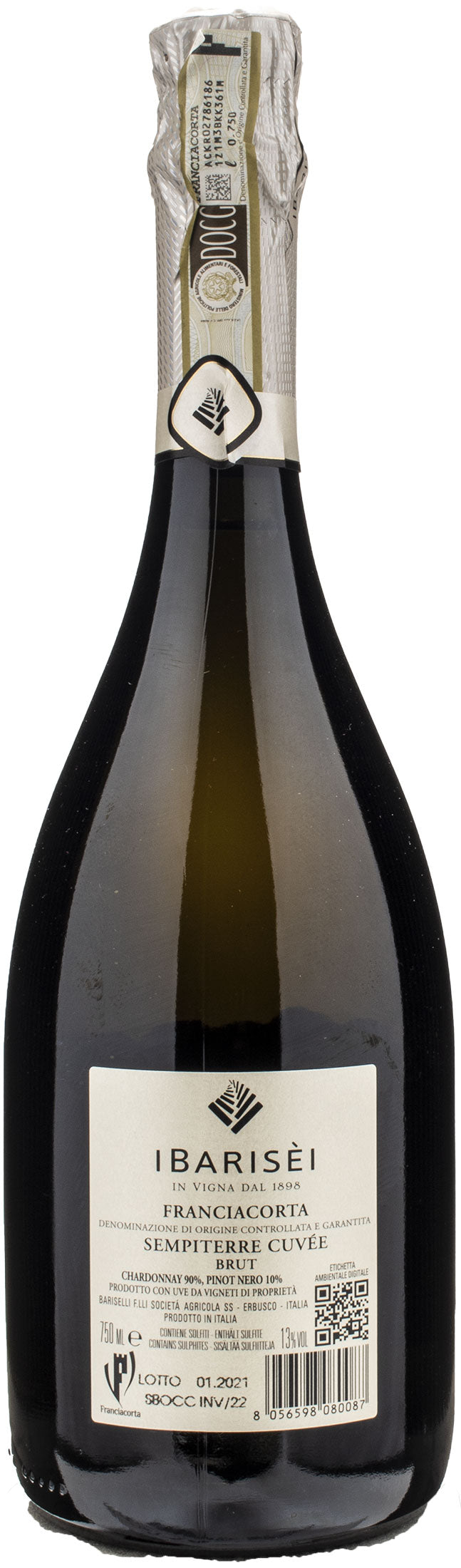 I Barisei Franciacorta Sempiterre Cuvee Brut