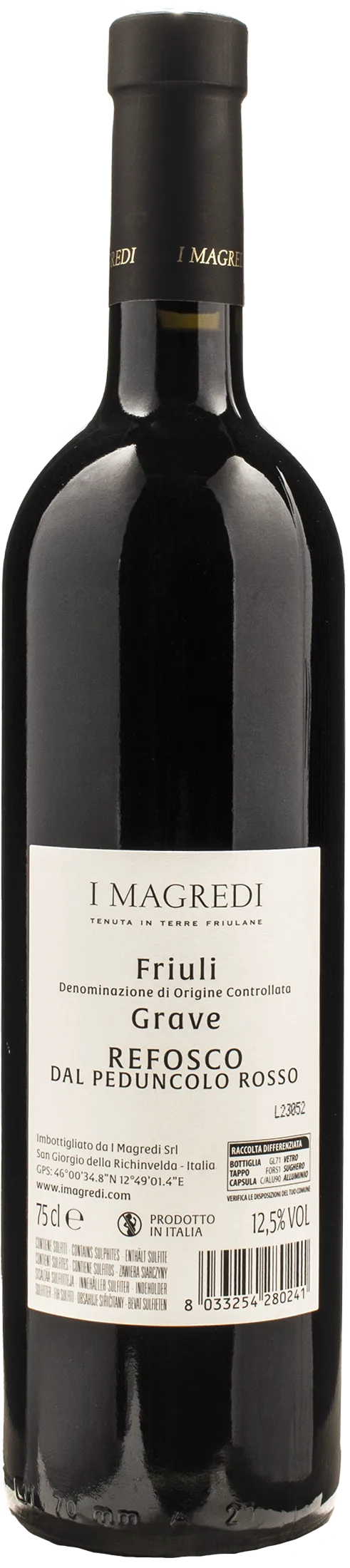 I Magredi Refosco dal Peduncolo Rosso 2022