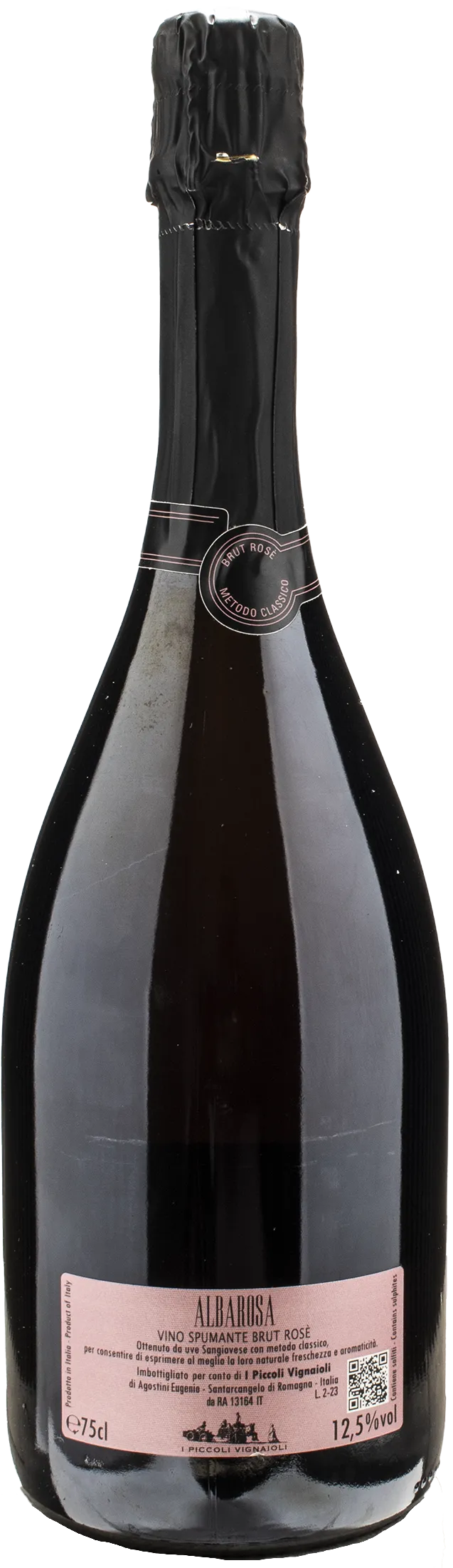 I Piccoli Vignaioli Albarosa Metodo Classico Brut Rosè