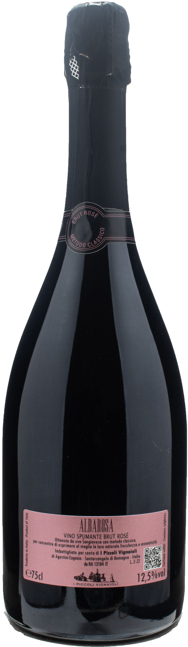 I Piccoli Vignaioli Albarosa Spumante Metodo Classico Brut Rosé