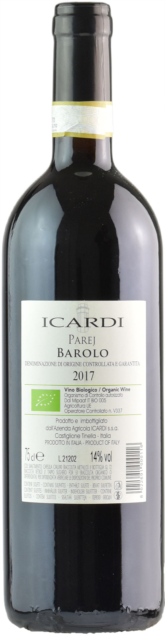 Icardi Barolo Parej 2017