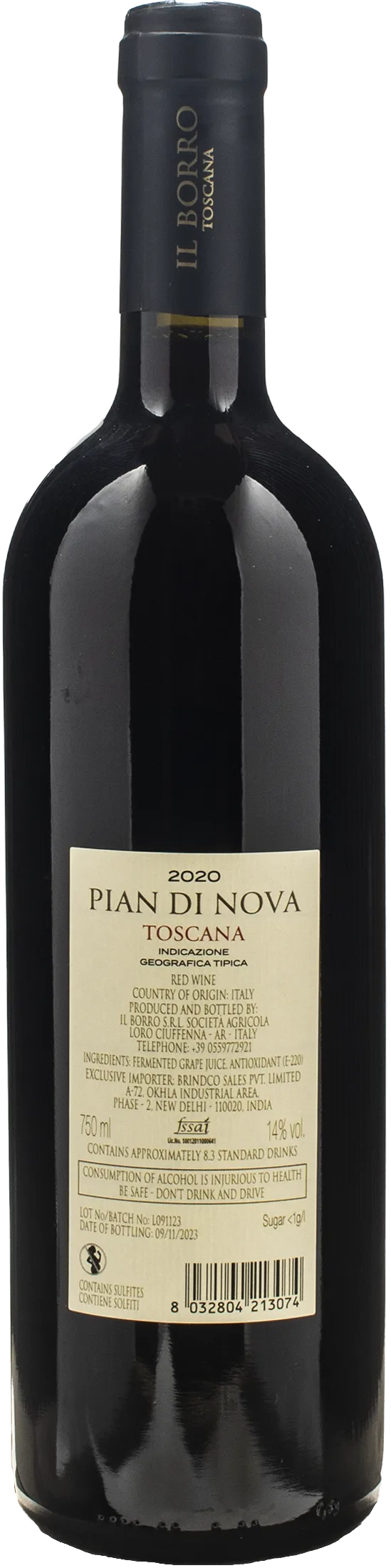 Il Borro Pian di Nova 2020