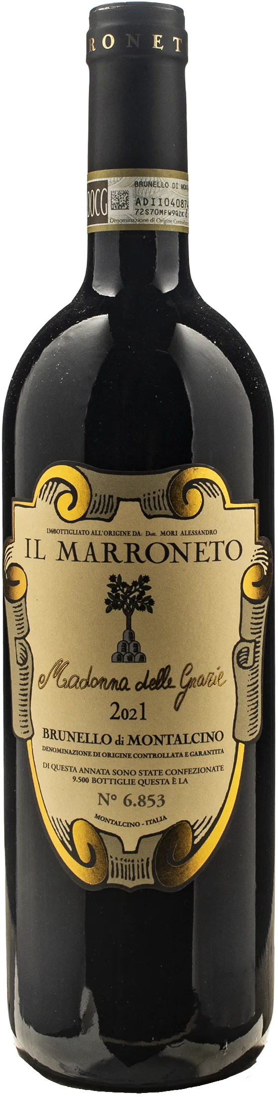 Il Marroneto Brunello Montalcino Madonna delle Grazie 2021