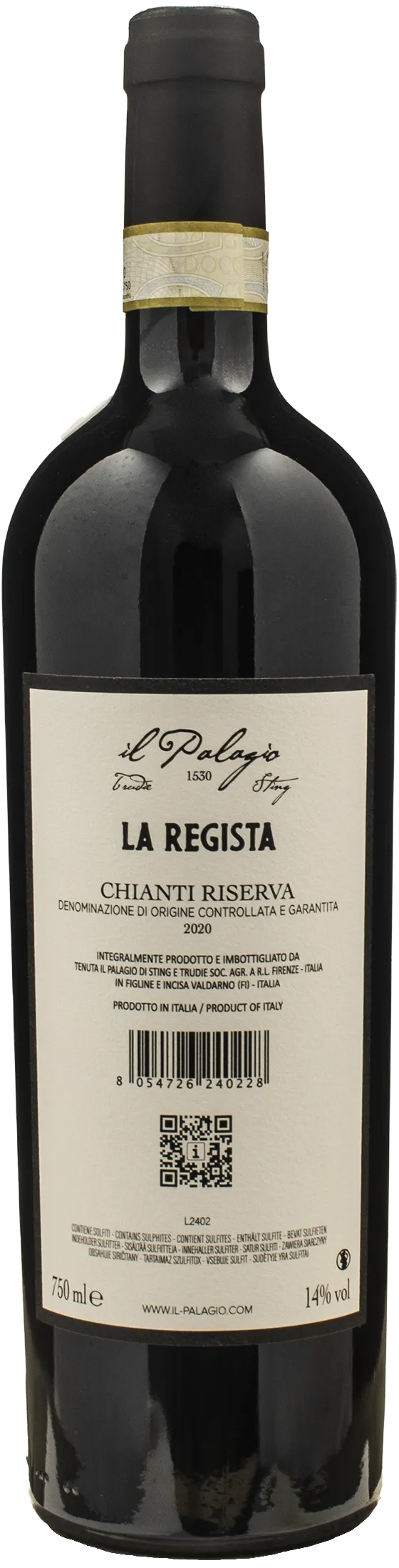 Il Palagio Chianti Riserva La Regista 2020