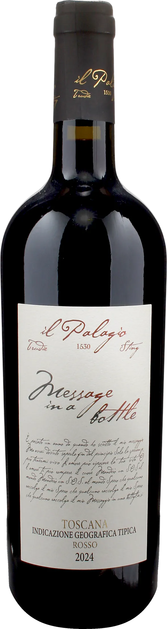 Il Palagio Message in a Bottle Toscana Rosso 2024