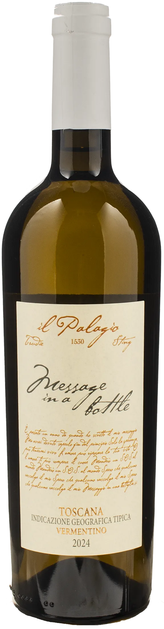 Il Palagio Vermentino Message in a Bottle Bianco 2024