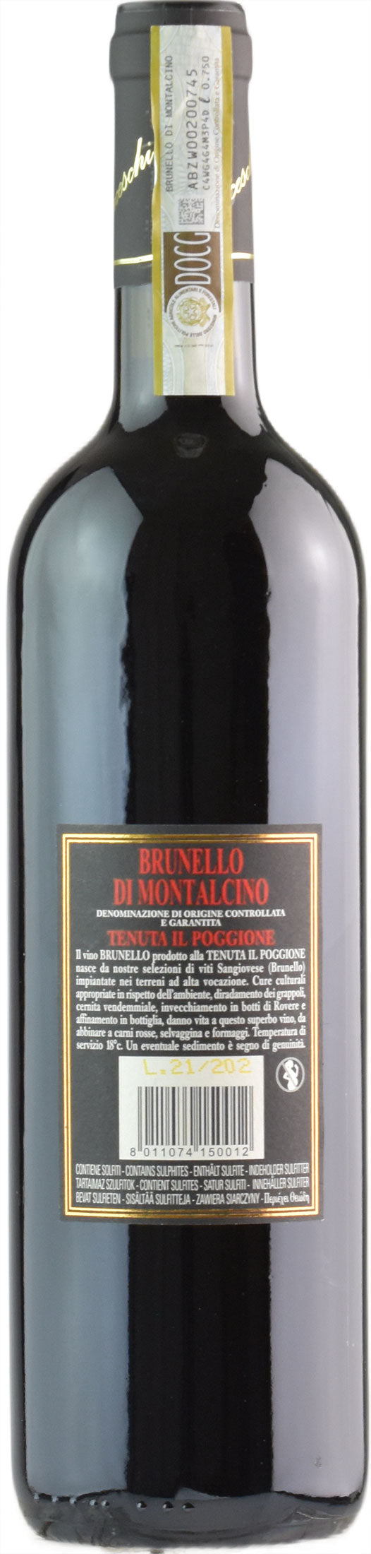 Il Poggione Brunello di Montalcino 2017