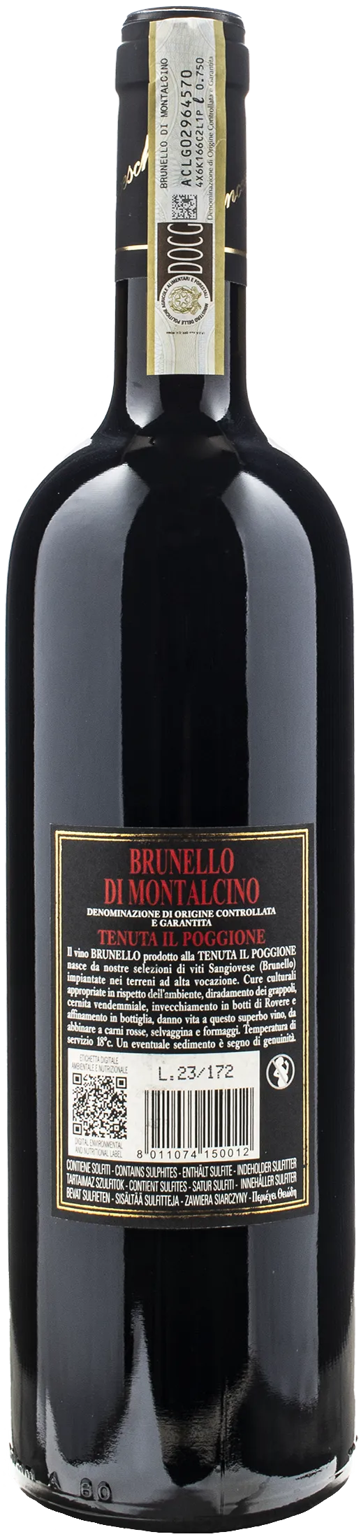 Il Poggione Brunello di Montalcino 2019