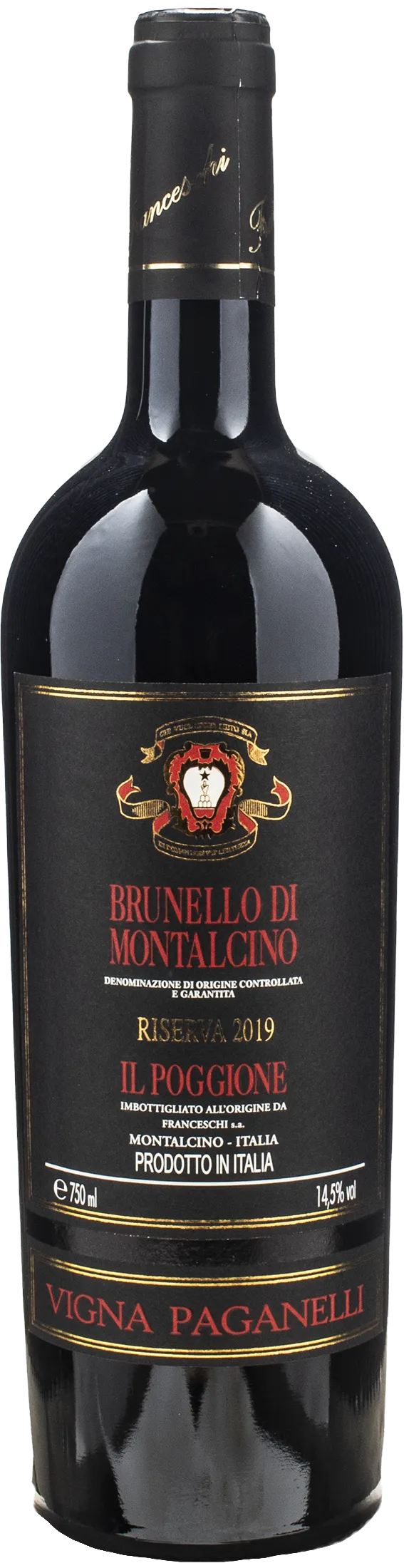 Il Poggione Brunello di Montalcino Riserva Vigna Paganelli 2019