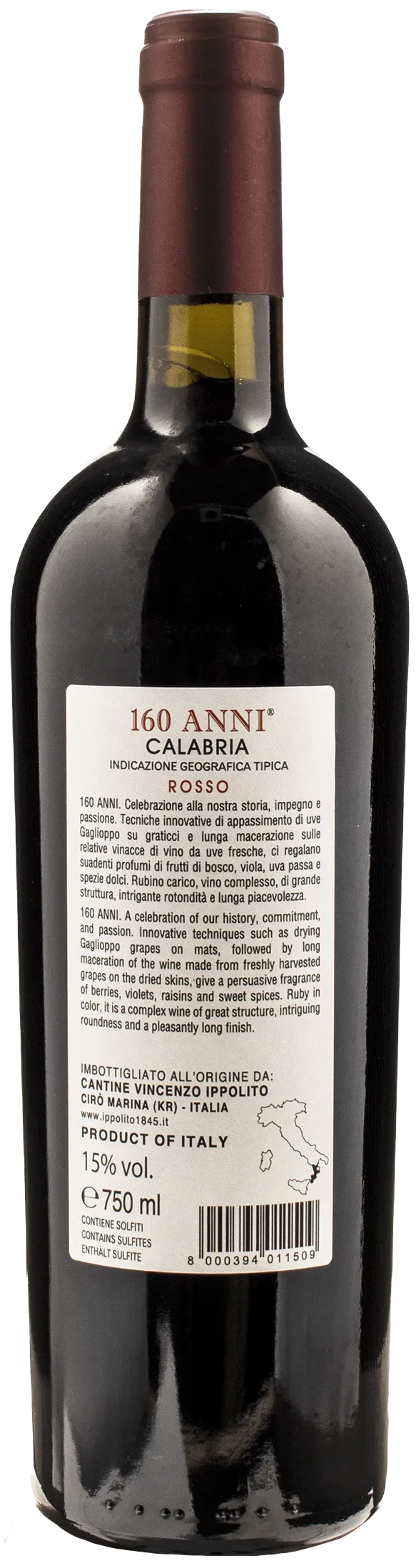 Ippolito 1845 160 Anni Calabria 2021