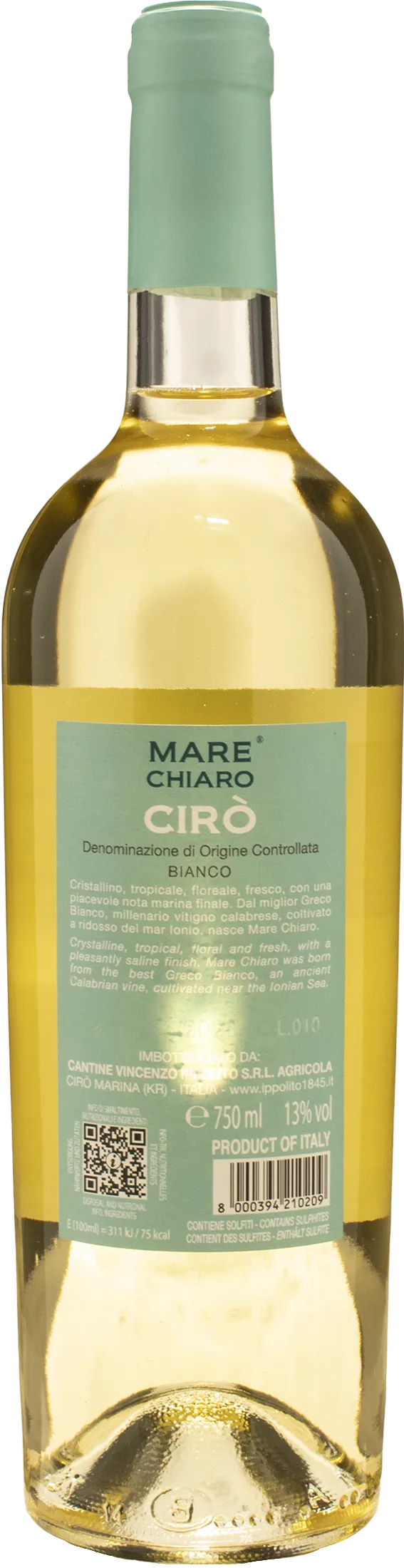 Ippolito 1845 Ciro Bianco Mare Chiaro 2025