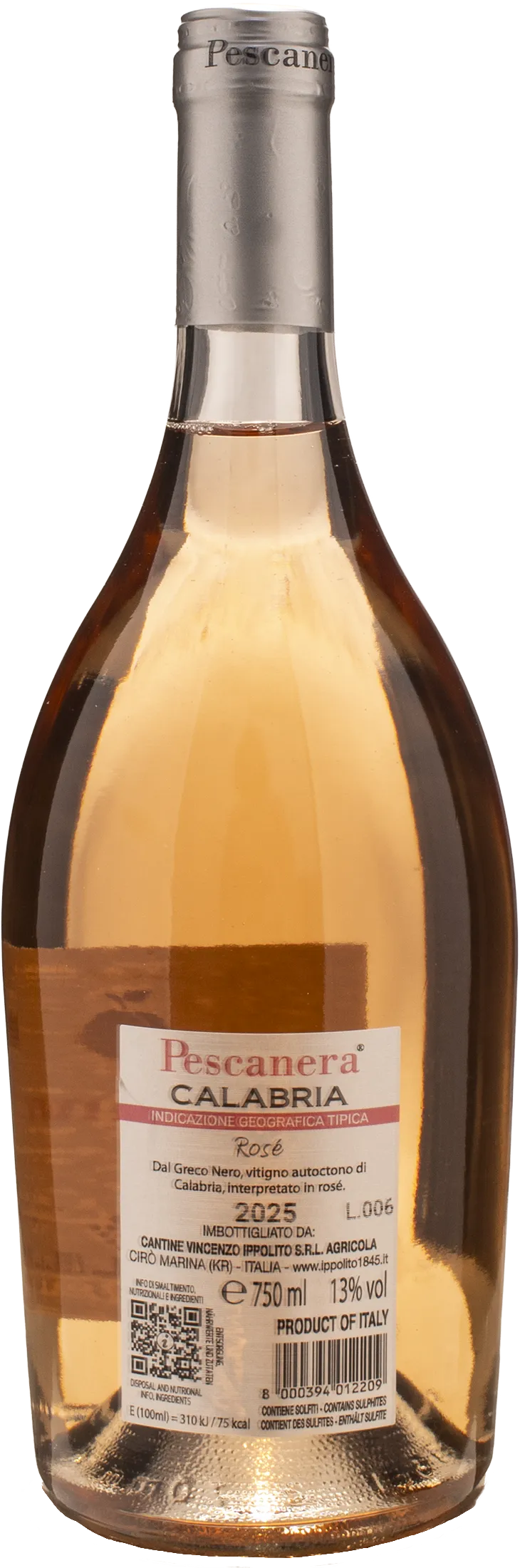 Ippolito 1845 Pescanera Rosè 2025